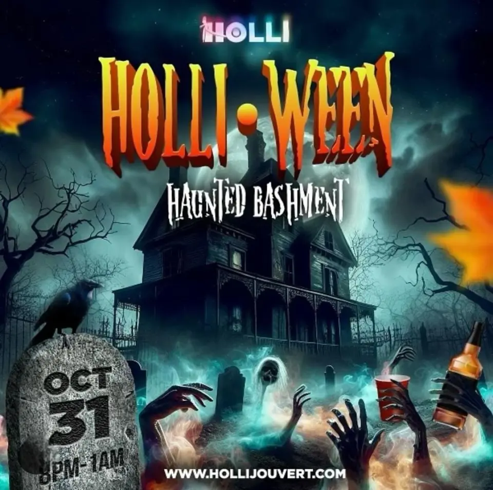 Holli-Ween flyer or graphic.
