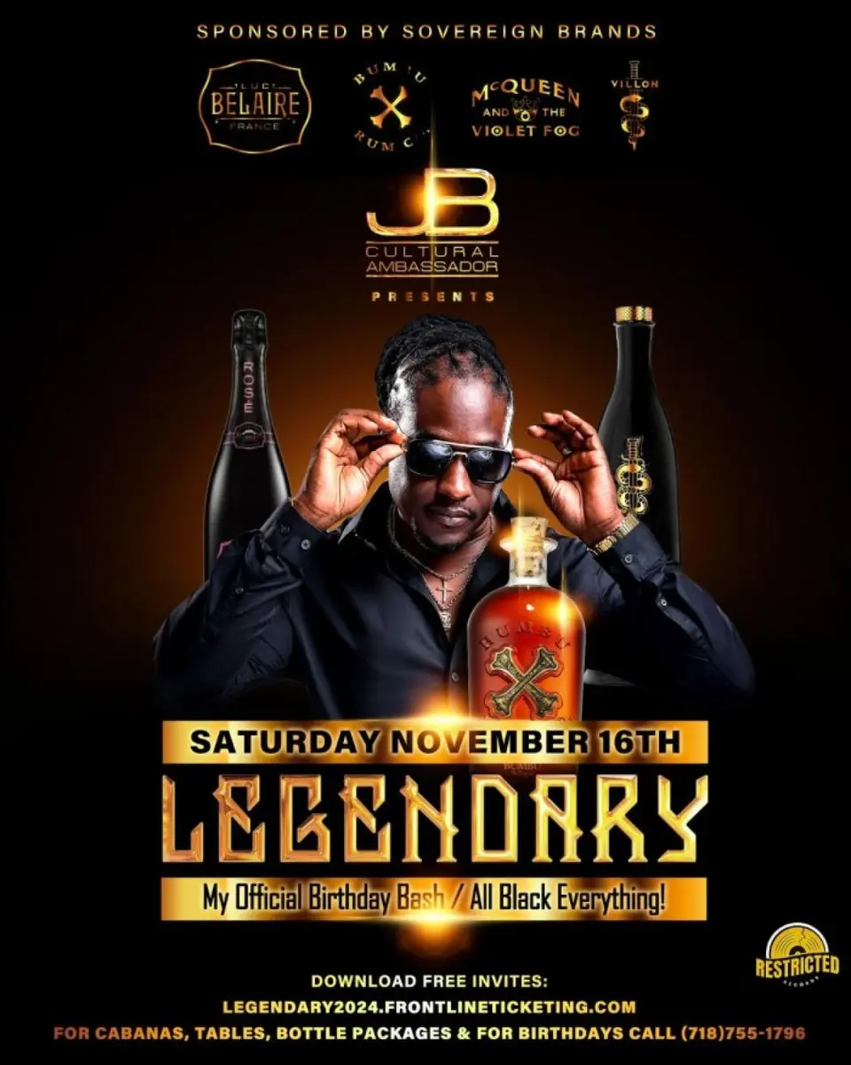 Legendary flyer or graphic.