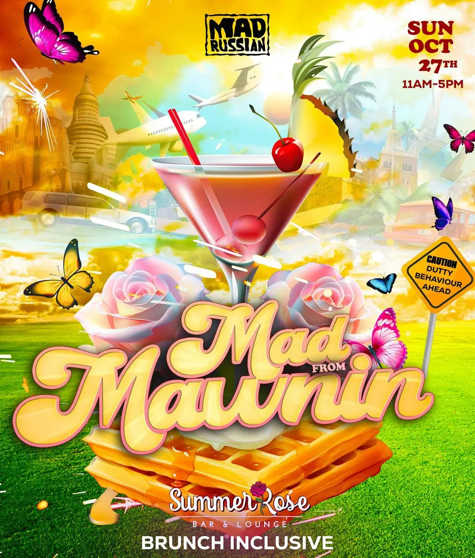 Mad from Mawnin flyer or graphic.
