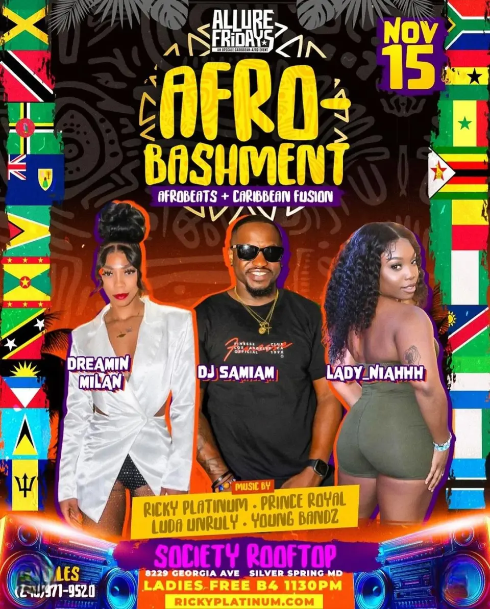 Afro-Bashment flyer or graphic.
