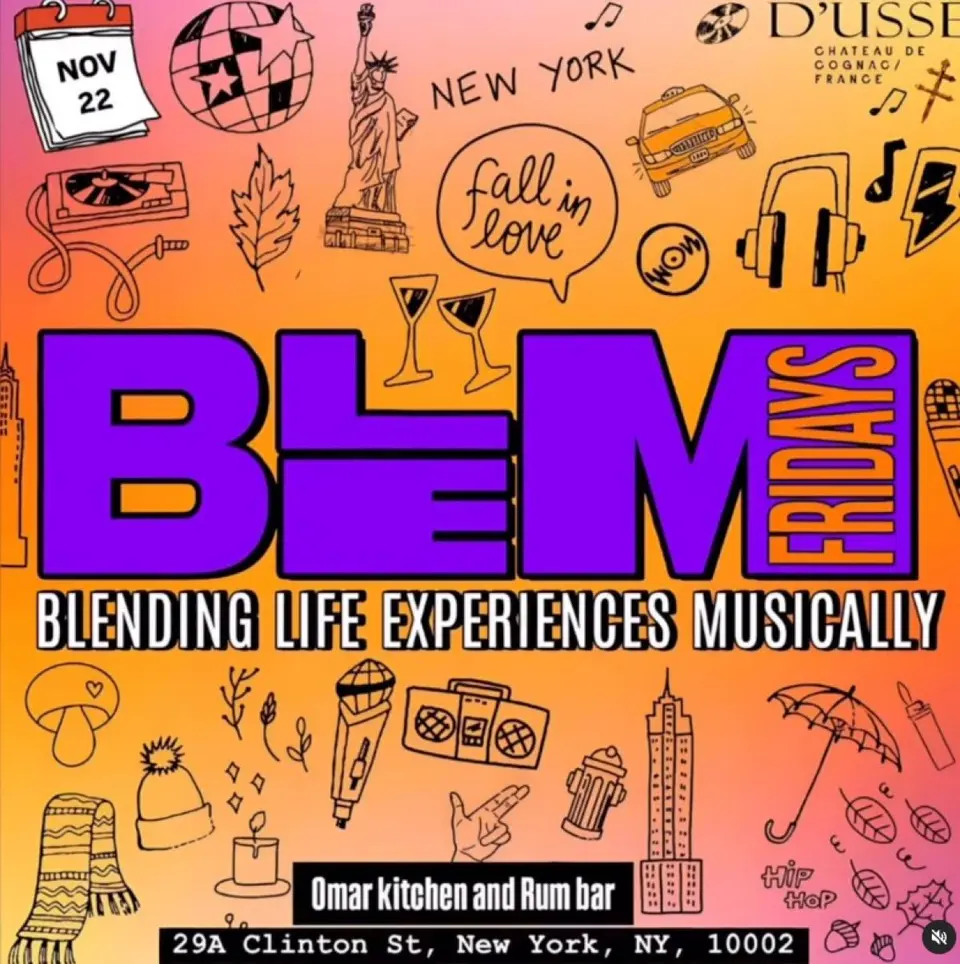 BLEM Fridays flyer or graphic.