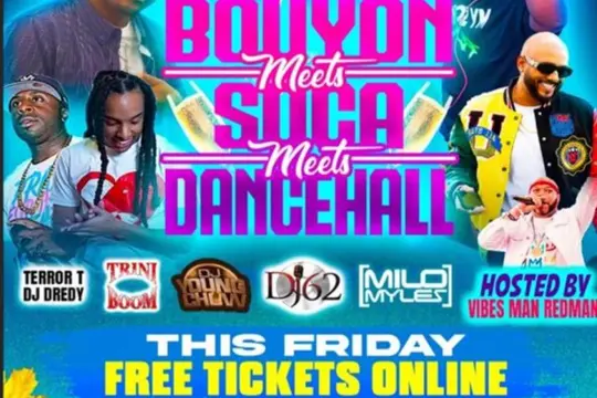 Bouyan meets Soca meets Dancehall