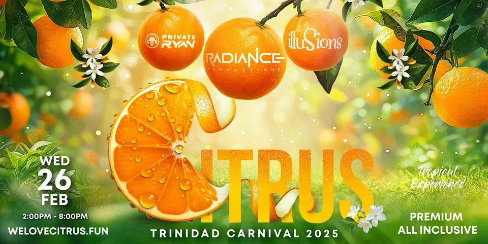 Citrus  flyer or graphic.