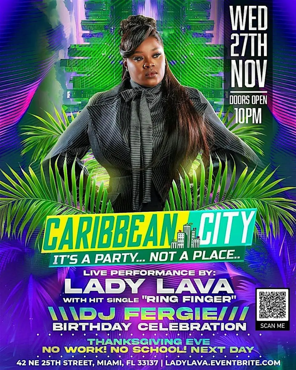 Lady Lava "Ring Finger" Live flyer or graphic.