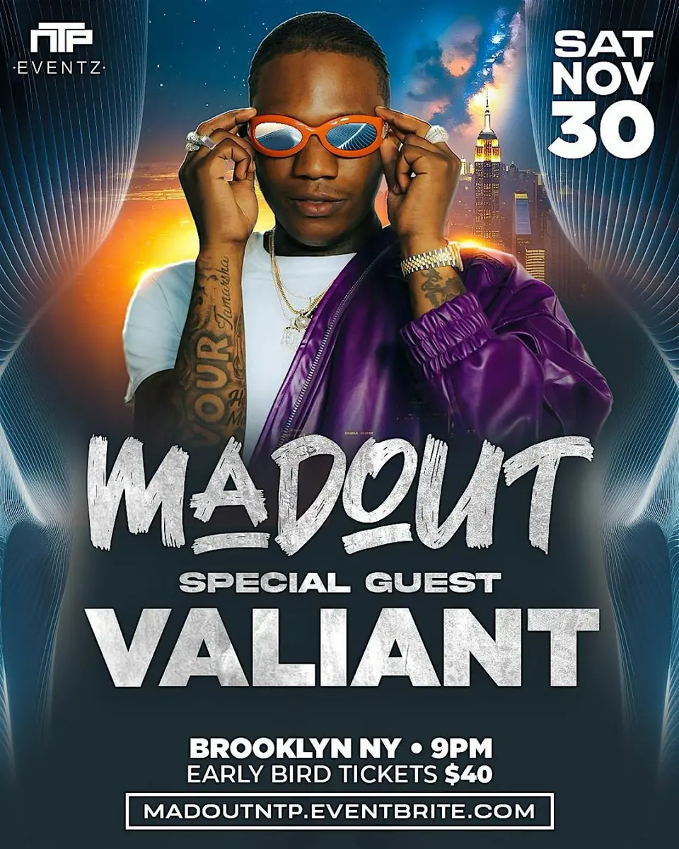 Mad Out flyer or graphic.