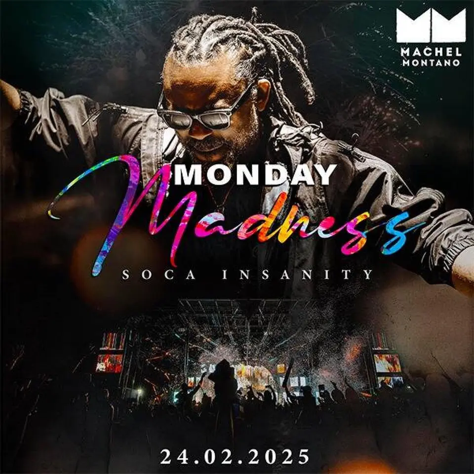 Monday Madness  (Soca Insanity) flyer or graphic.
