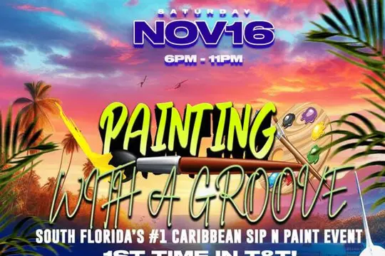 Painting With A Groove - Sip x Paint x Fete