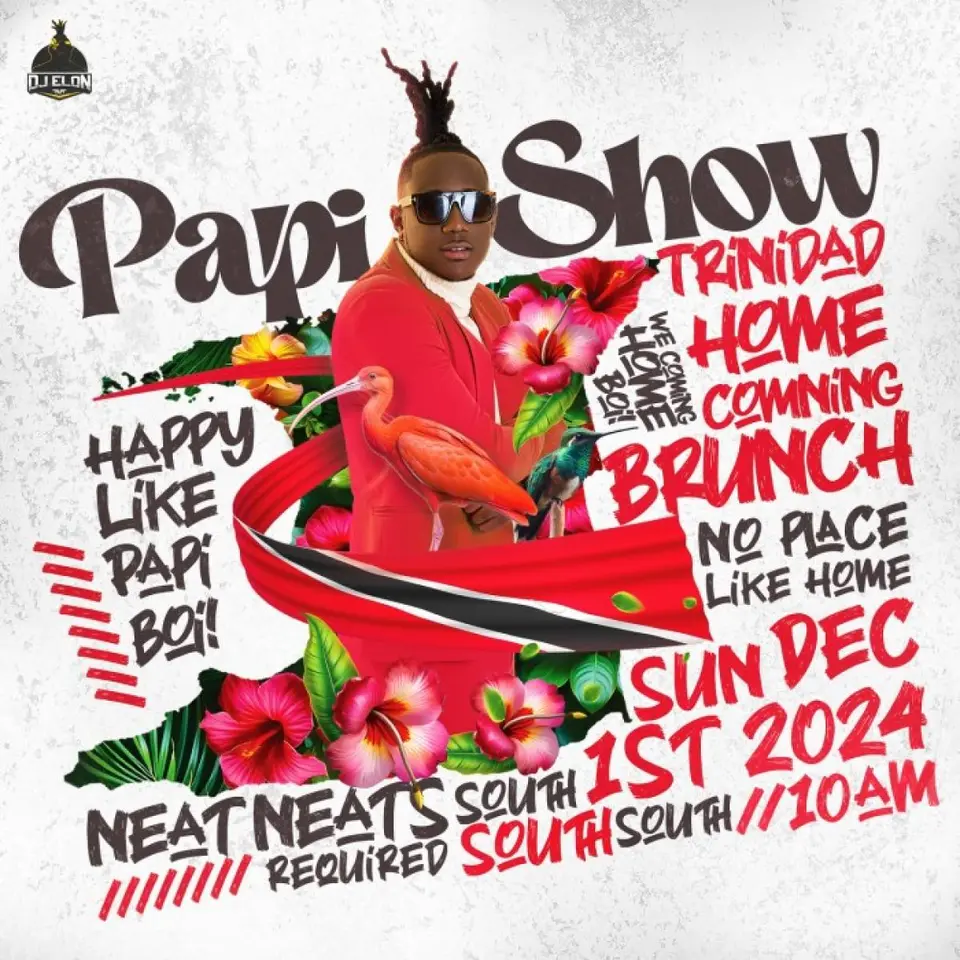 Papi Show  flyer or graphic.