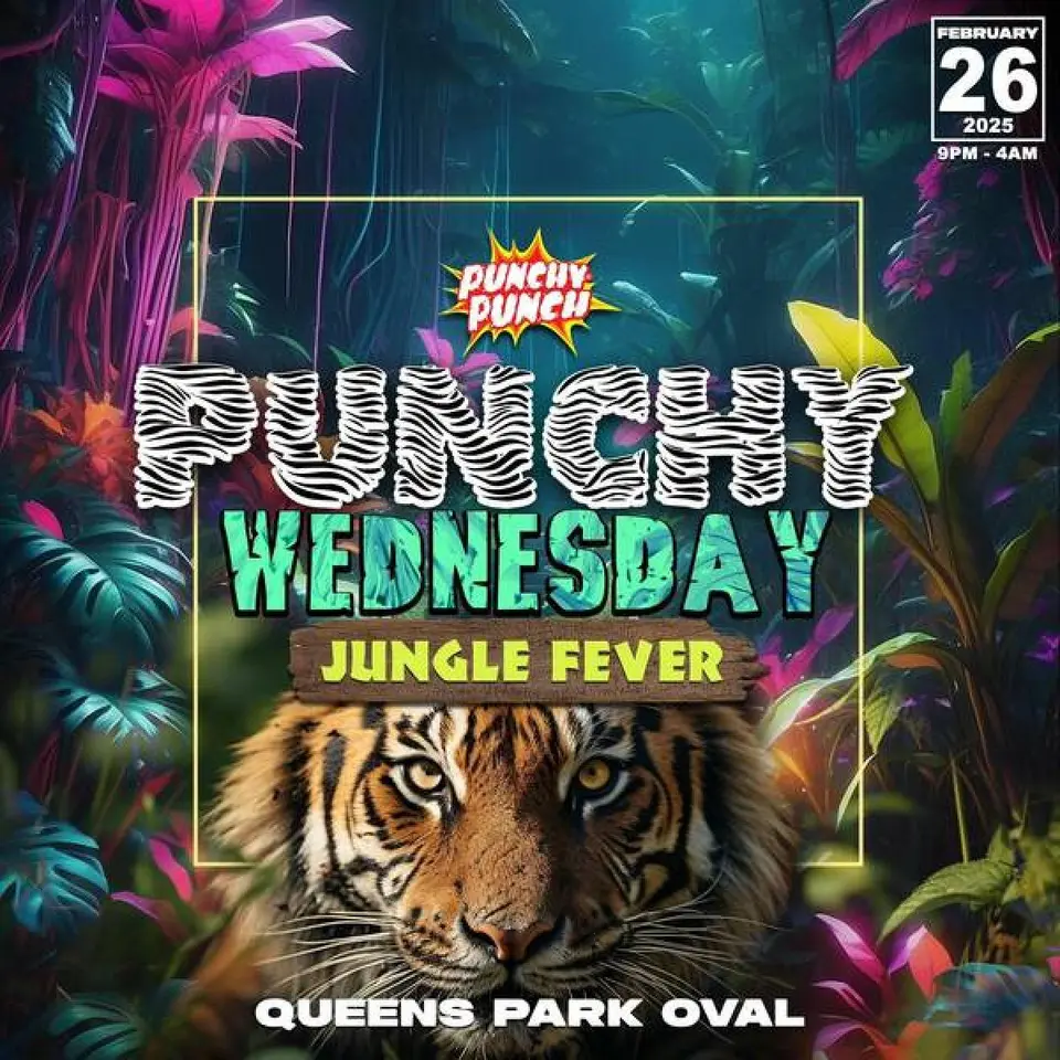 Punchy Wednesday flyer or graphic.