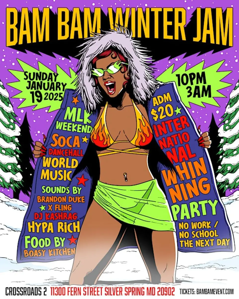 Bam Bam Winter Jam flyer or graphic.