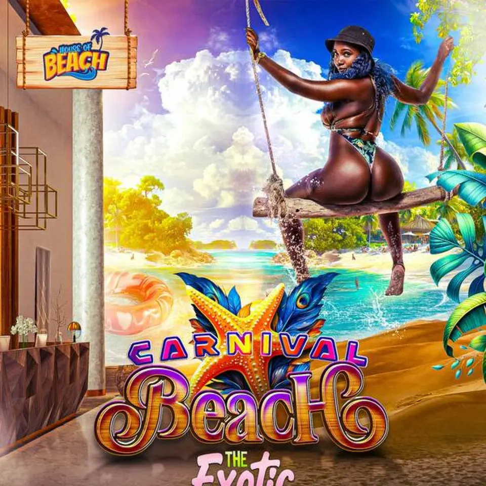Carnival Beach flyer or graphic.