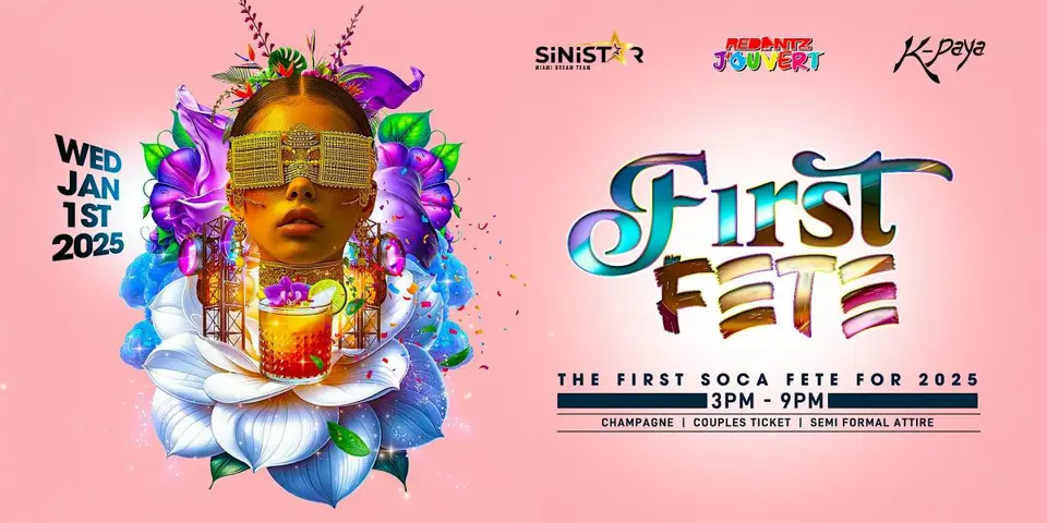 First Fete flyer or graphic.