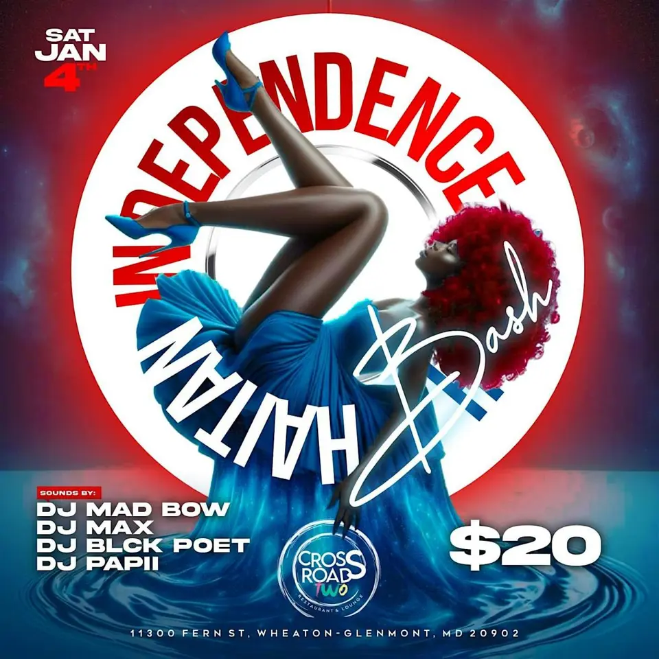 Haitian Independence Bash flyer or graphic.