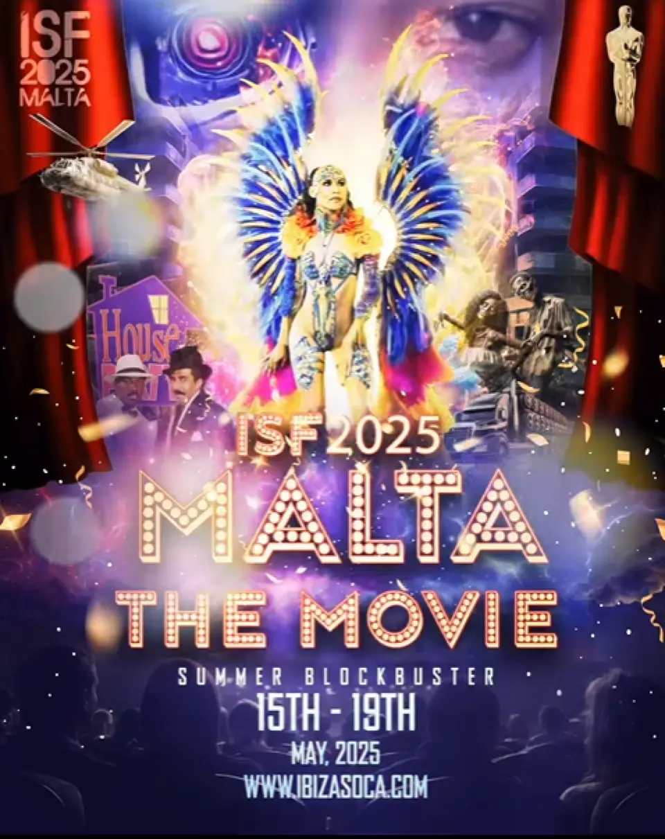 Ibiza Soca Festival flyer or graphic.