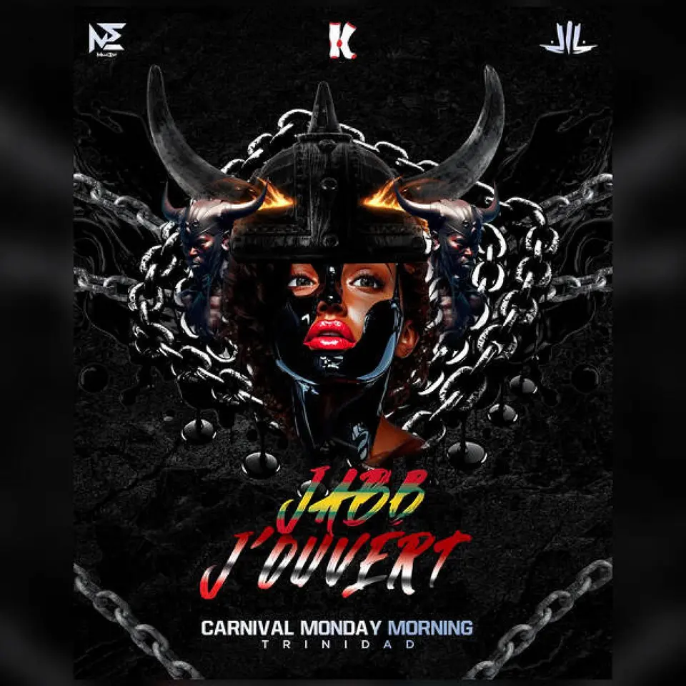 Jabb Jouvert flyer or graphic.