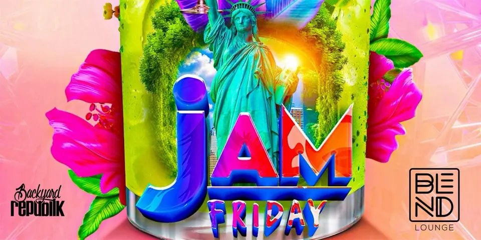 Jam Friday flyer or graphic.
