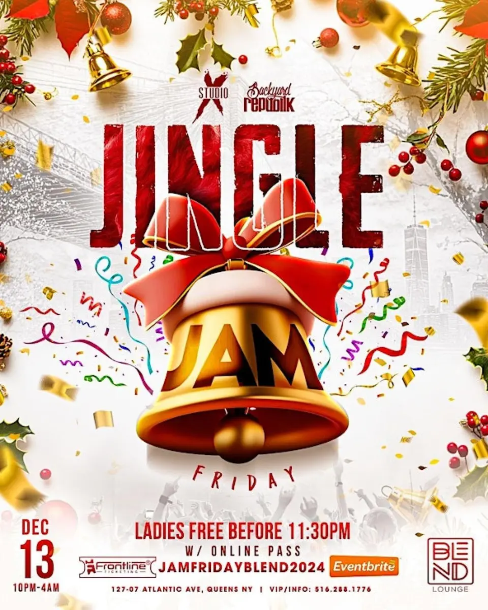 Jam Friday flyer or graphic.