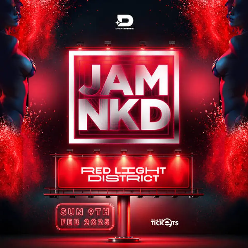 Jam Nkd flyer or graphic.