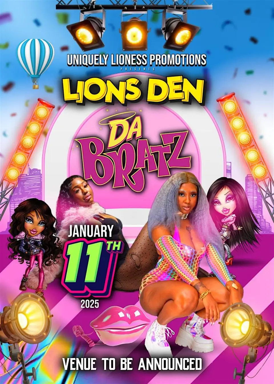 Da Bratz flyer or graphic.