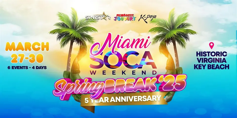 Miami Soca Weekend - Combo Ticket flyer or graphic.
