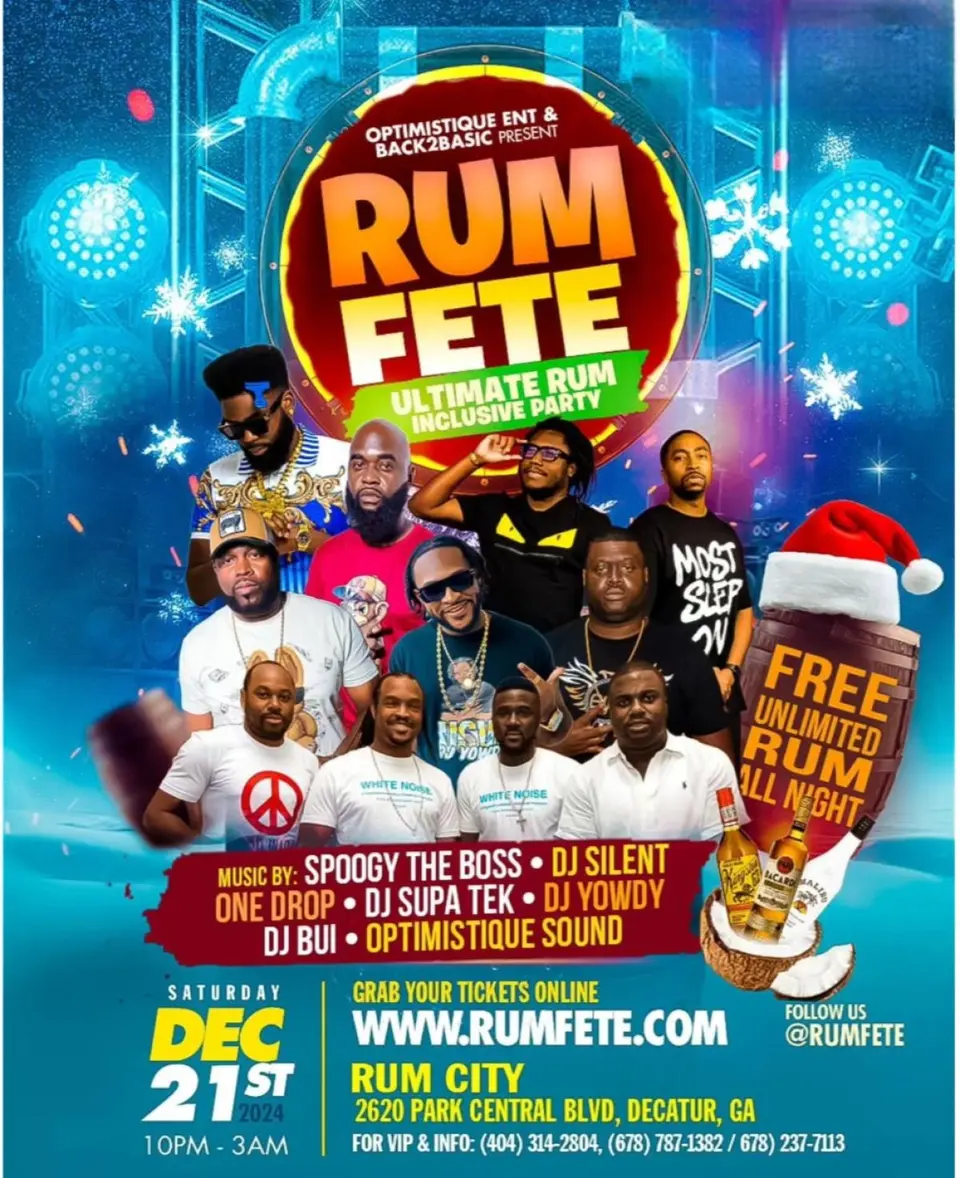 Rum Fete  flyer or graphic.