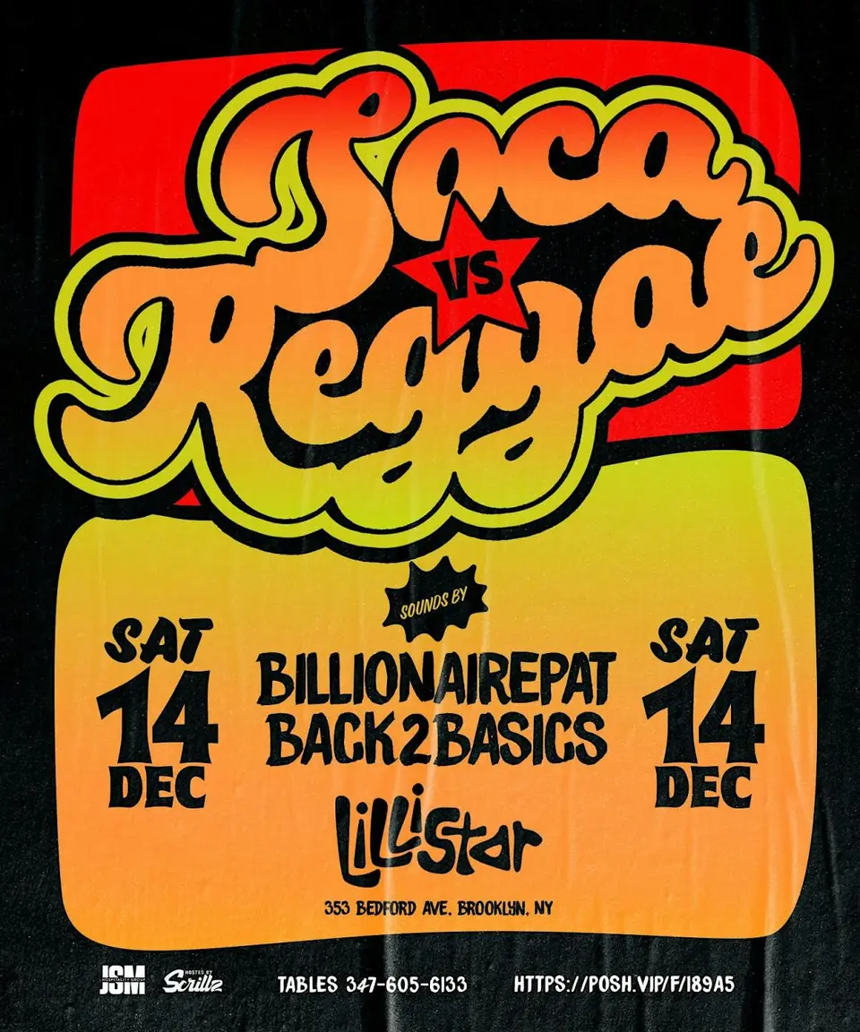 Soca Vs Reggae : Rooftop Edition flyer or graphic.