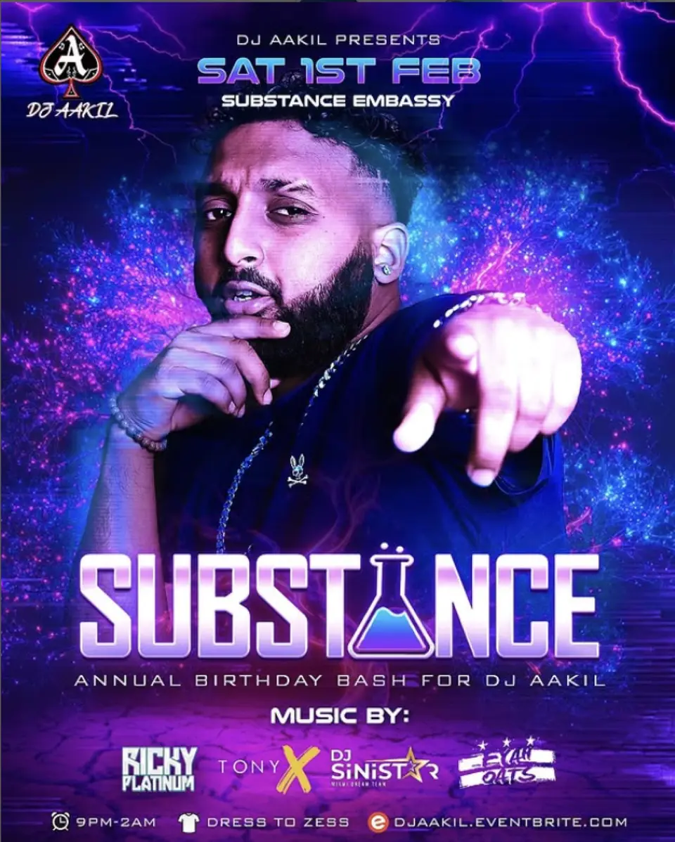 Substance flyer or graphic.