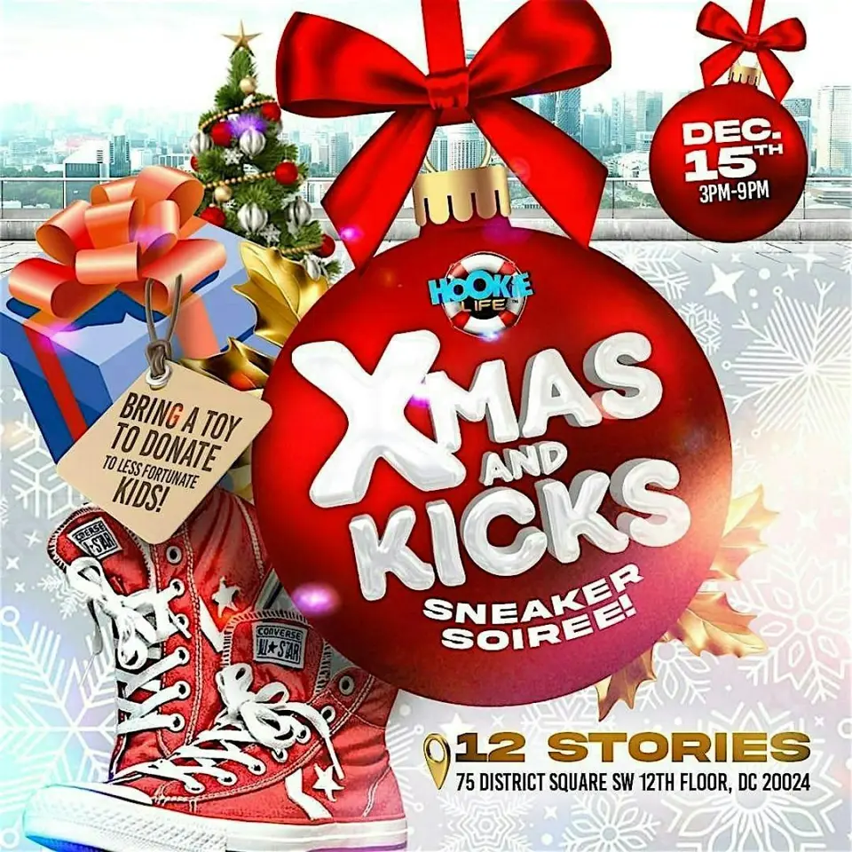 X-Mas & Kicks flyer or graphic.