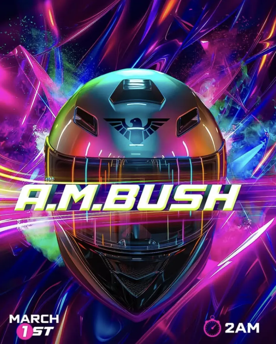 A.M Bush flyer or graphic.