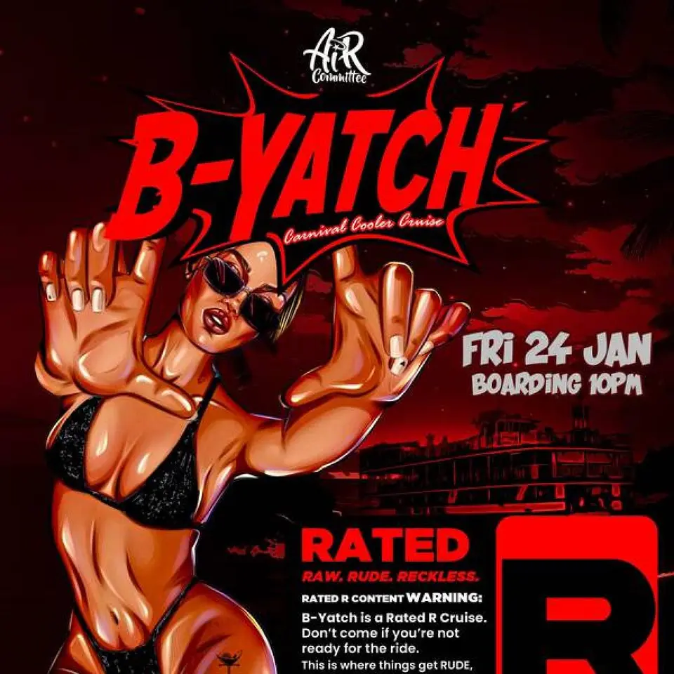 B-yatch Cooler Cruise flyer or graphic.