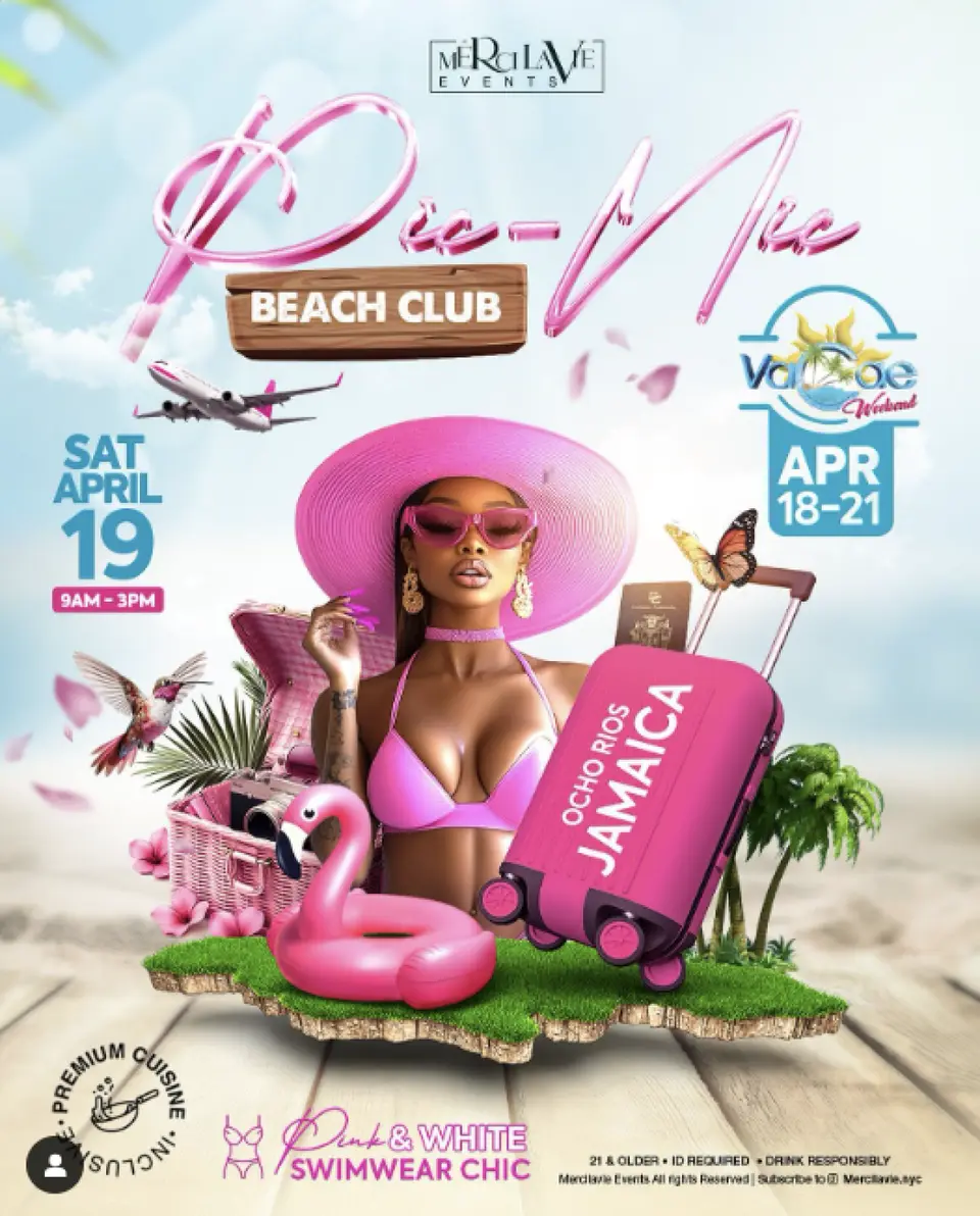 π π π - π π π βBeach Clubβ flyer or graphic.