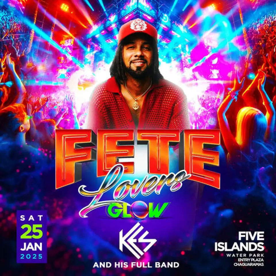 Fete Lovers Glow flyer or graphic.
