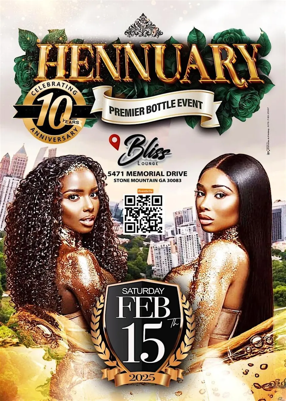 HENNUARY flyer or graphic.