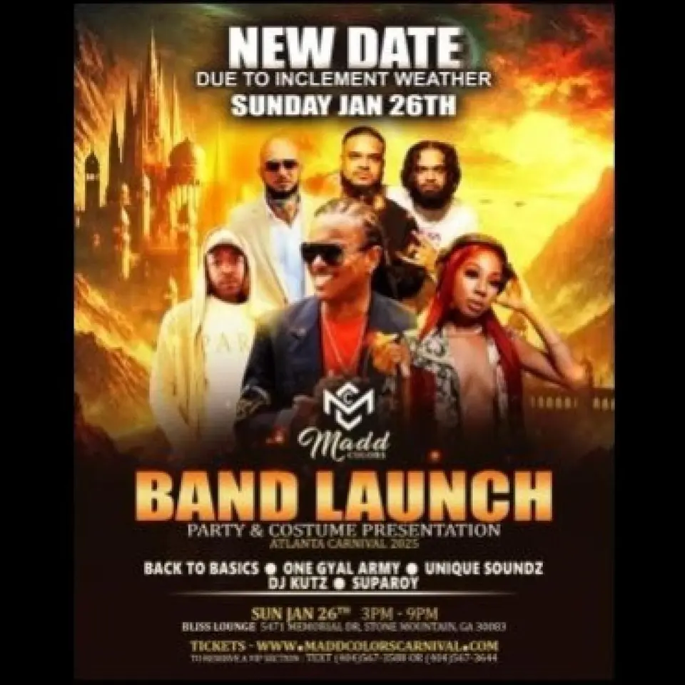 Madd Colors Bandlaunch 2025 flyer or graphic.