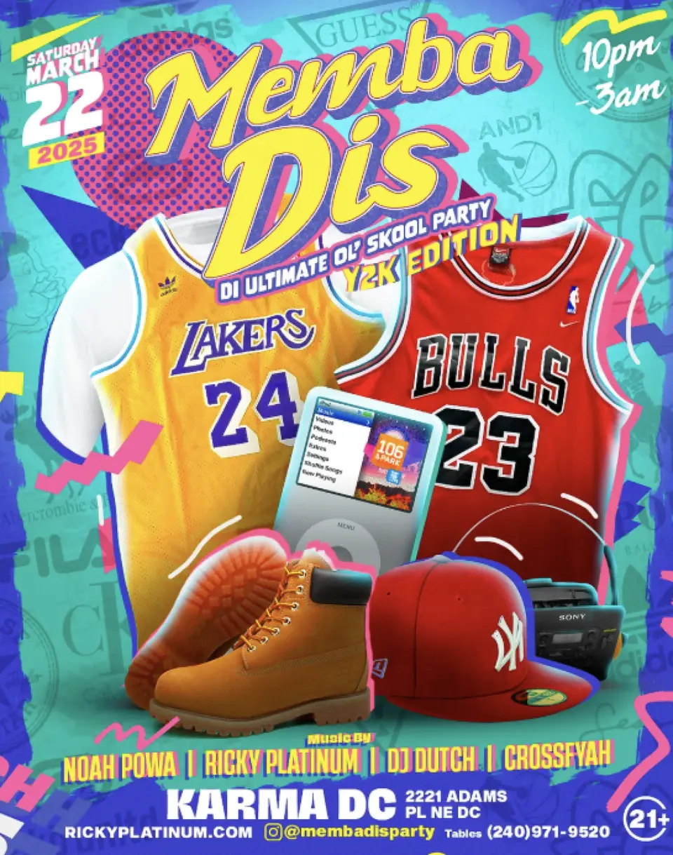 Memba Dis flyer or graphic.