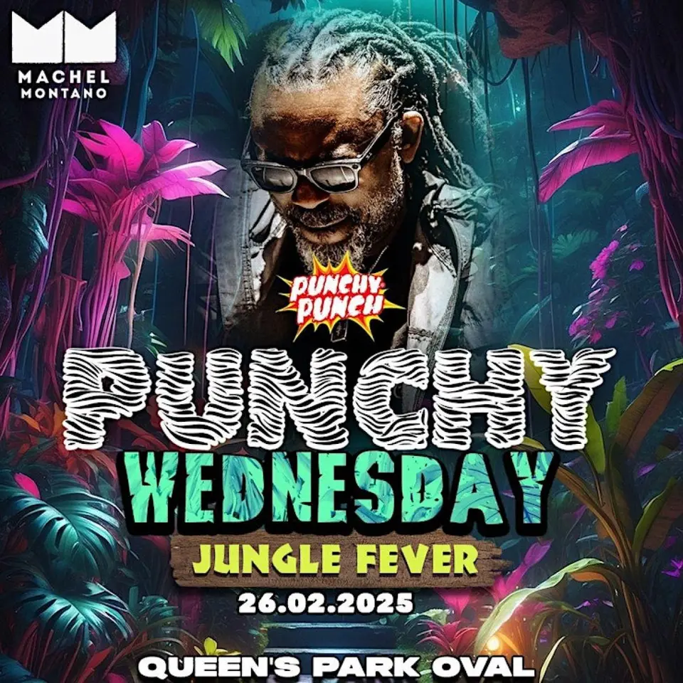 Punchy Wednesday flyer or graphic.