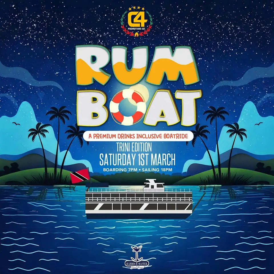 Rum Boat  flyer or graphic.