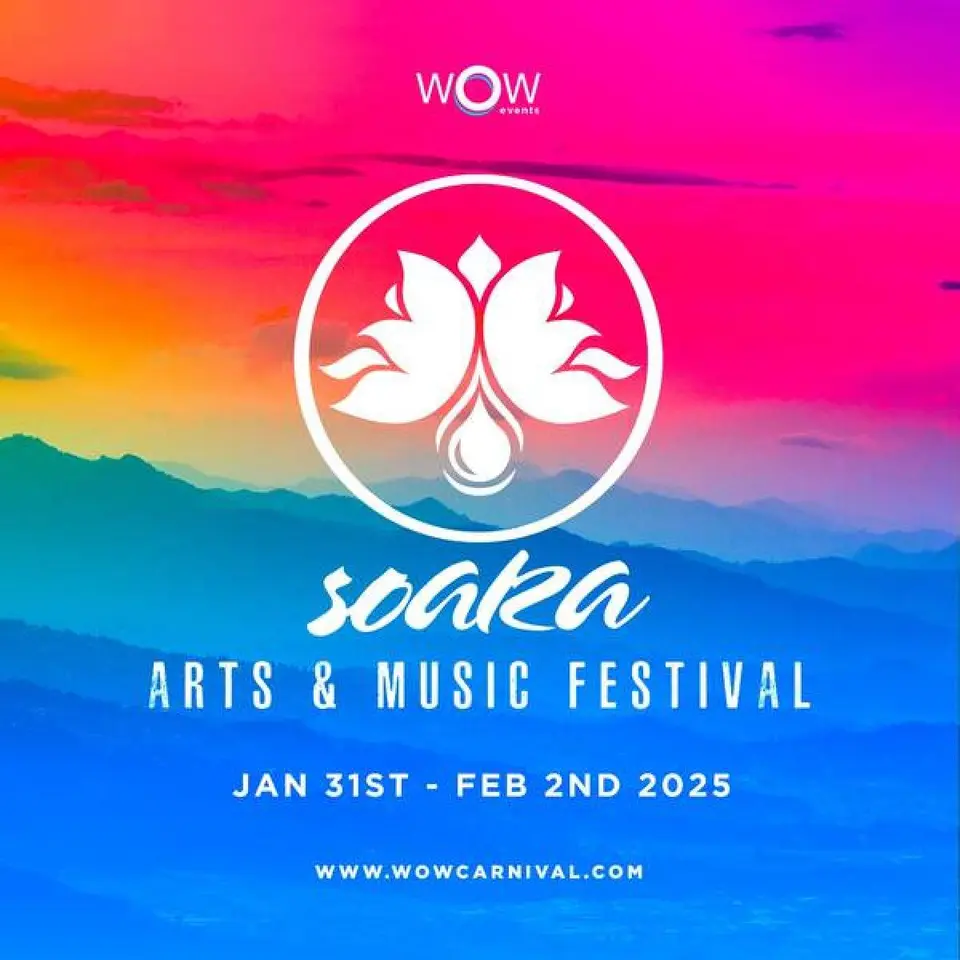 Soaka Arts and Music Festival (Weekend Pass) flyer or graphic.