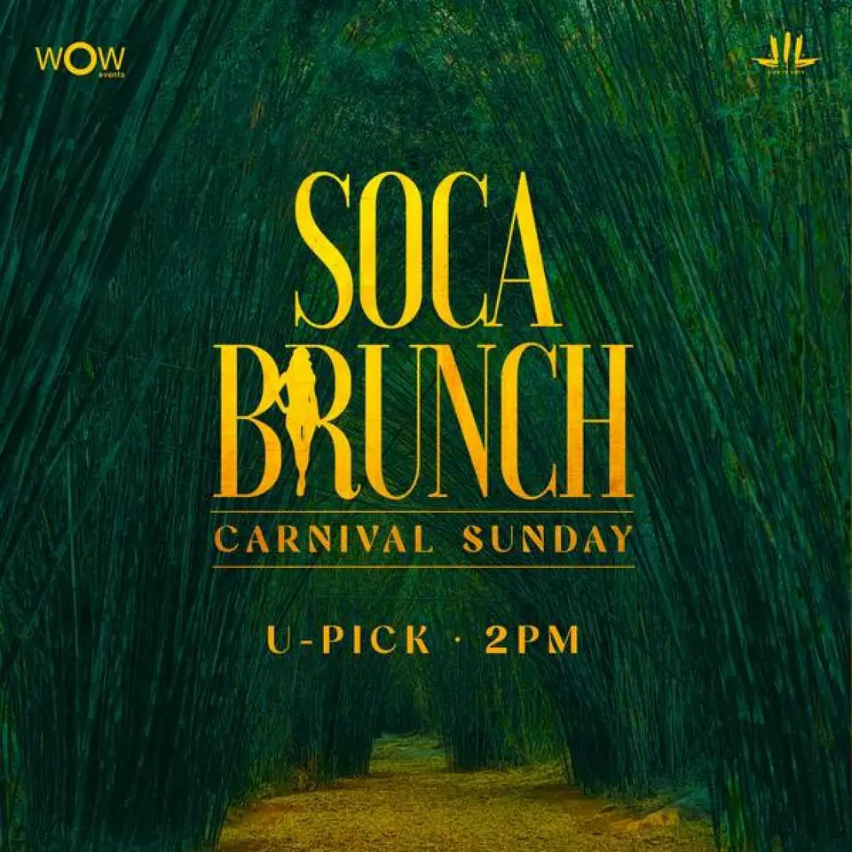 Soca Brunch flyer or graphic.