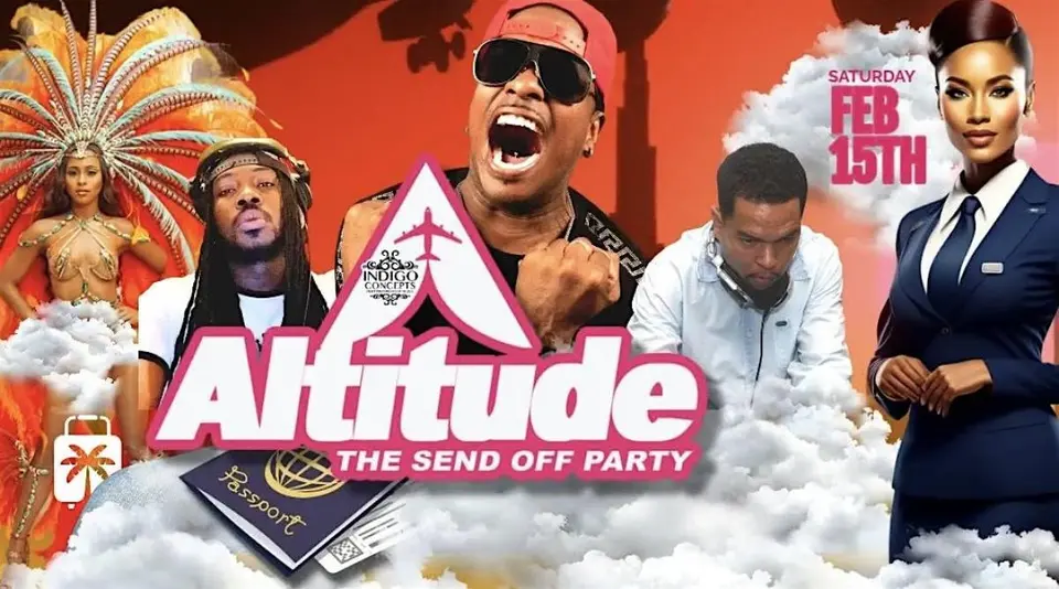 Altitude - Carnival Send Off flyer or graphic.