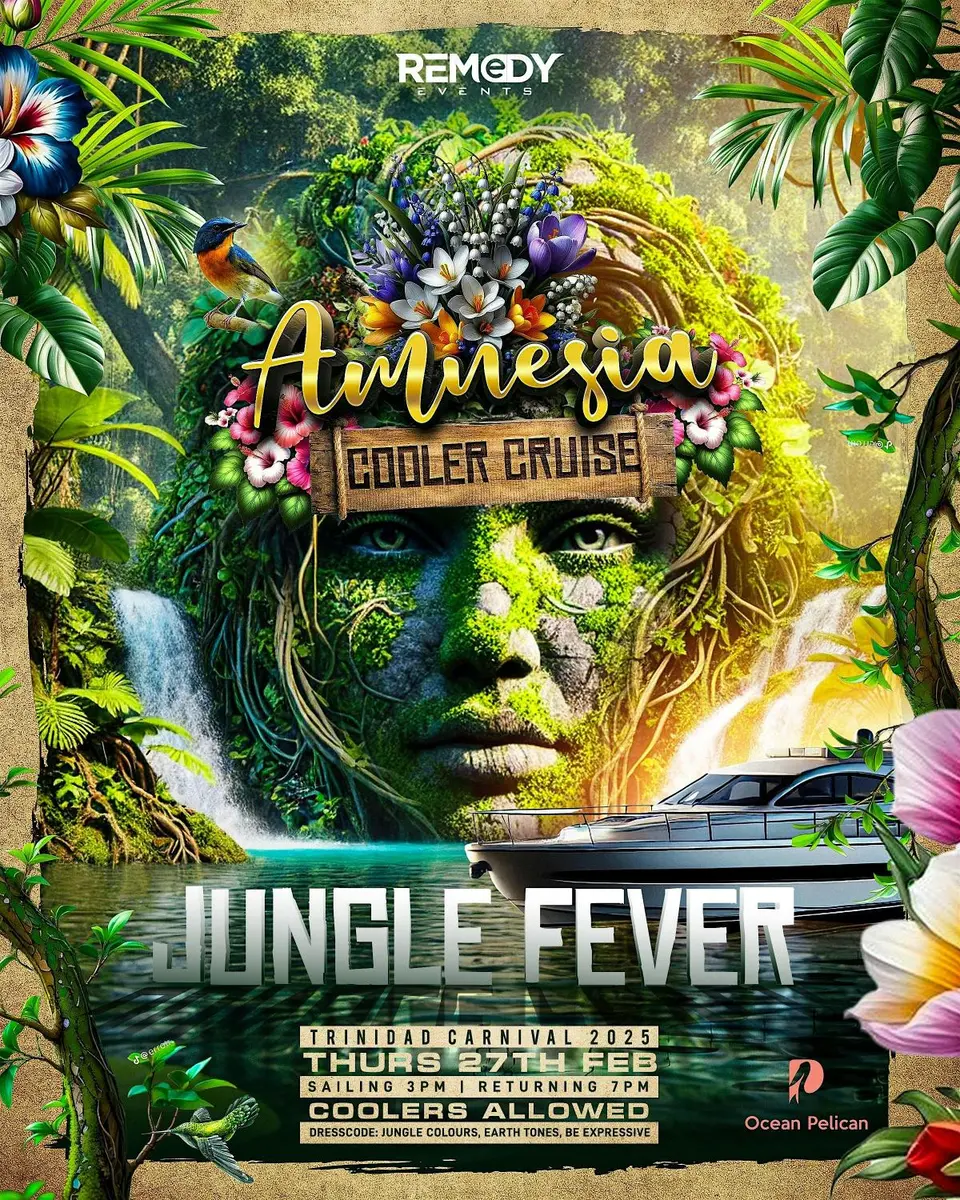 Amnesia Cooler Cruise flyer or graphic.
