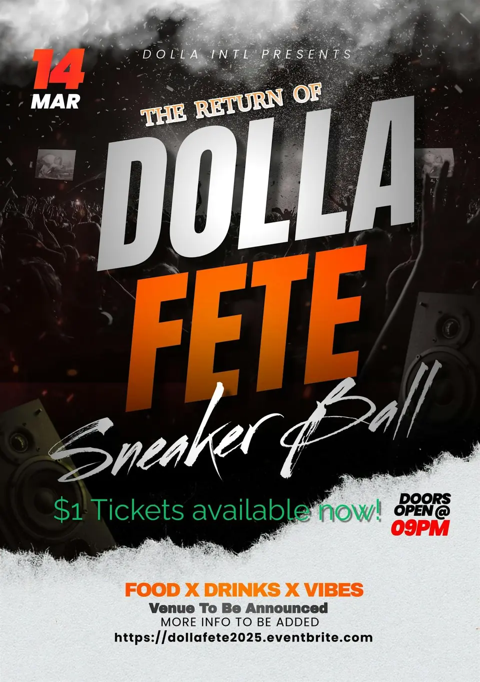 Dolla Fete flyer or graphic.