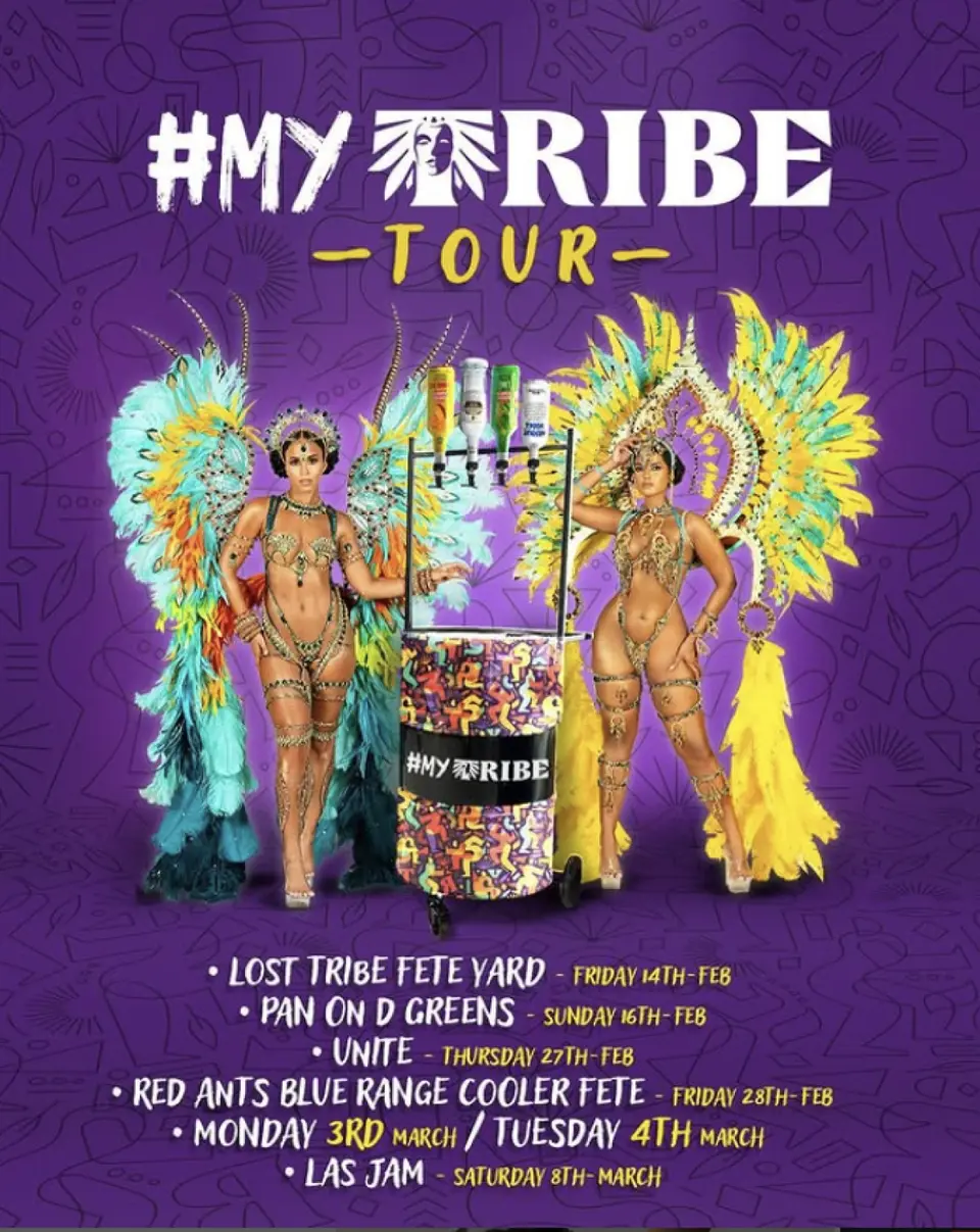 Road With Tribe flyer or graphic.