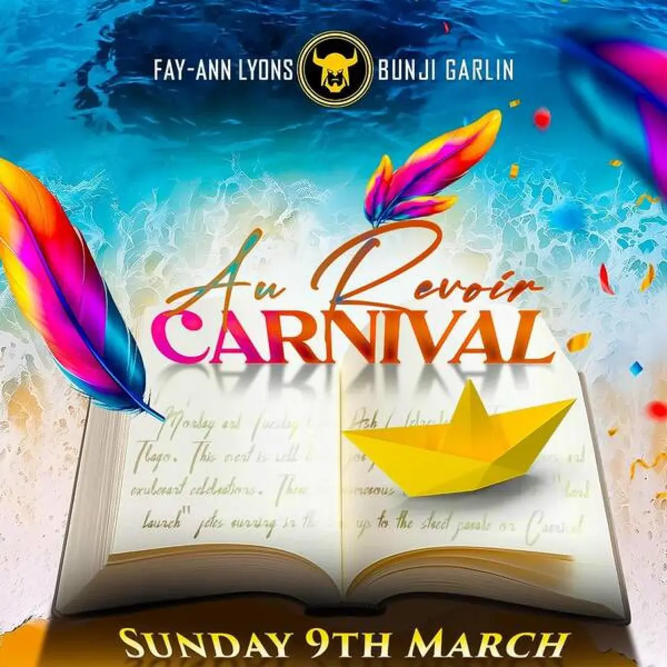 Au Revoir Carnival flyer or graphic.