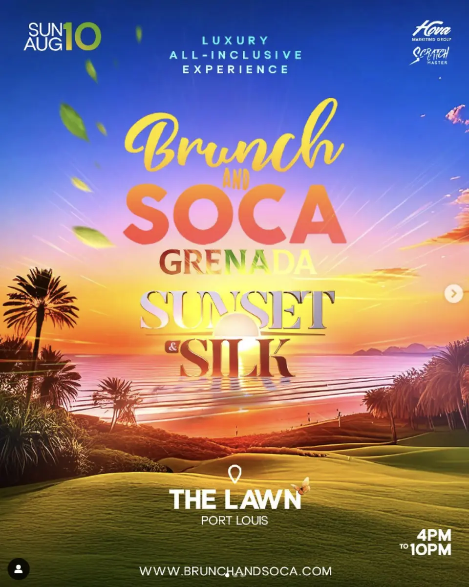 Brunch And Soca flyer or graphic.