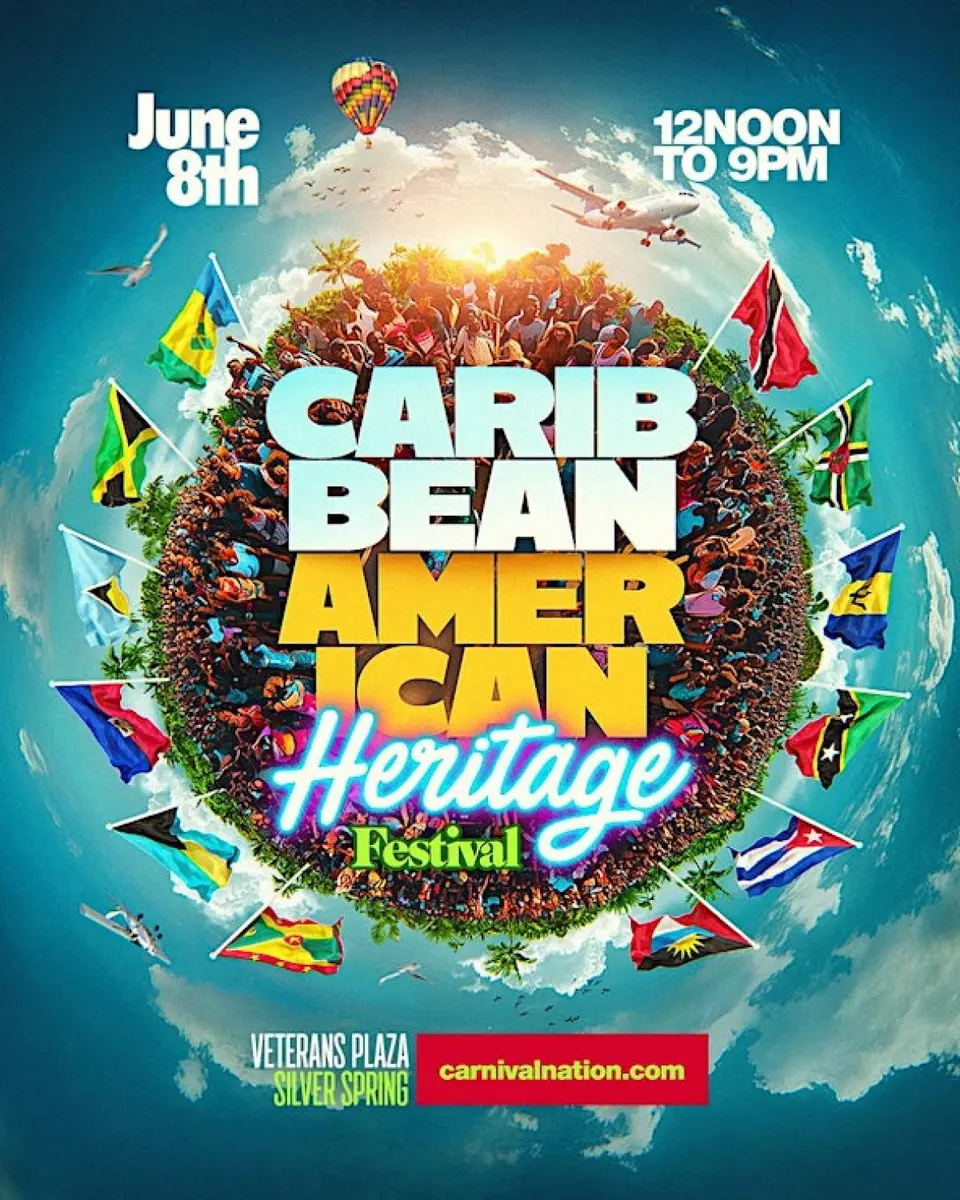 Caribbean-American Heritage Festival flyer or graphic.