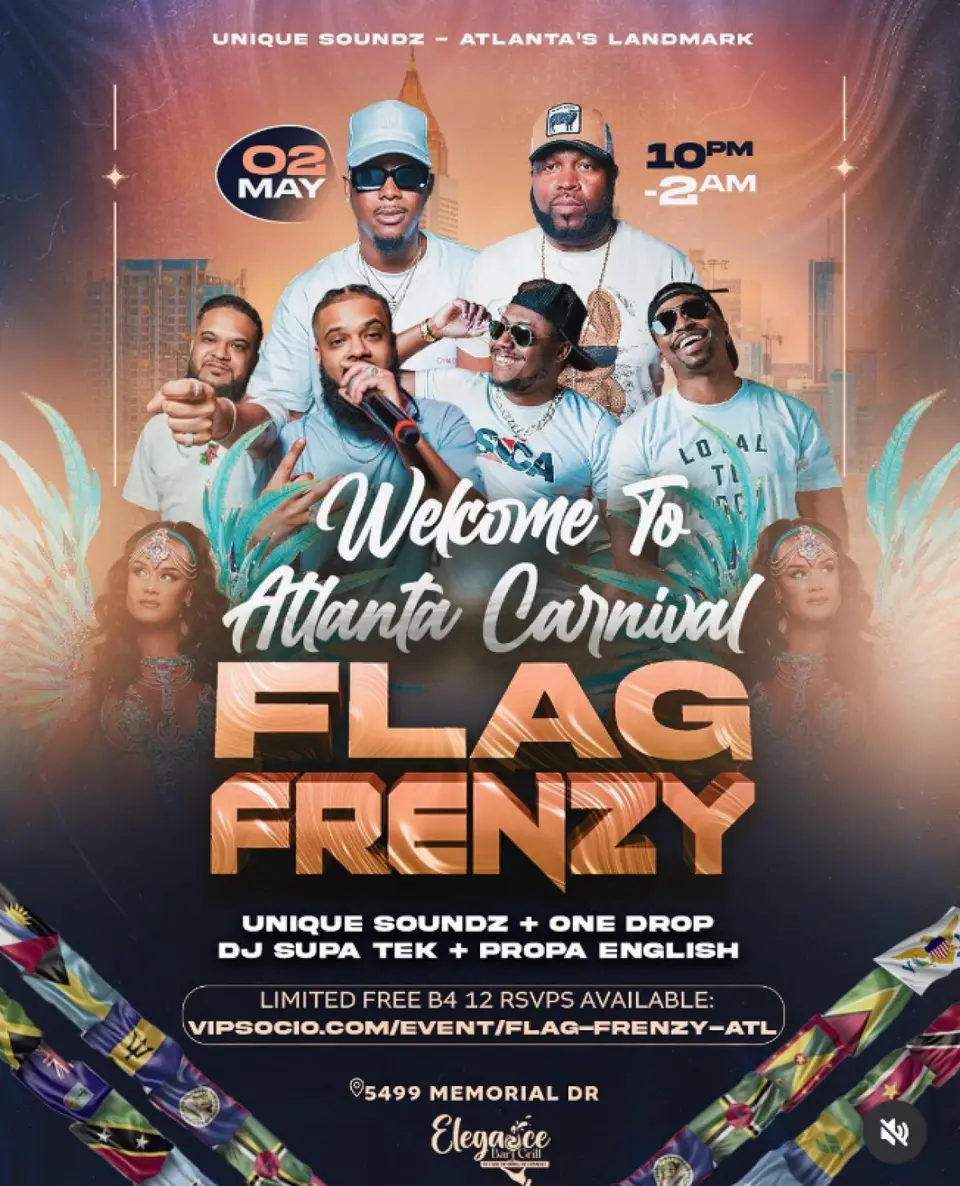 Flag Frenz flyer or graphic.
