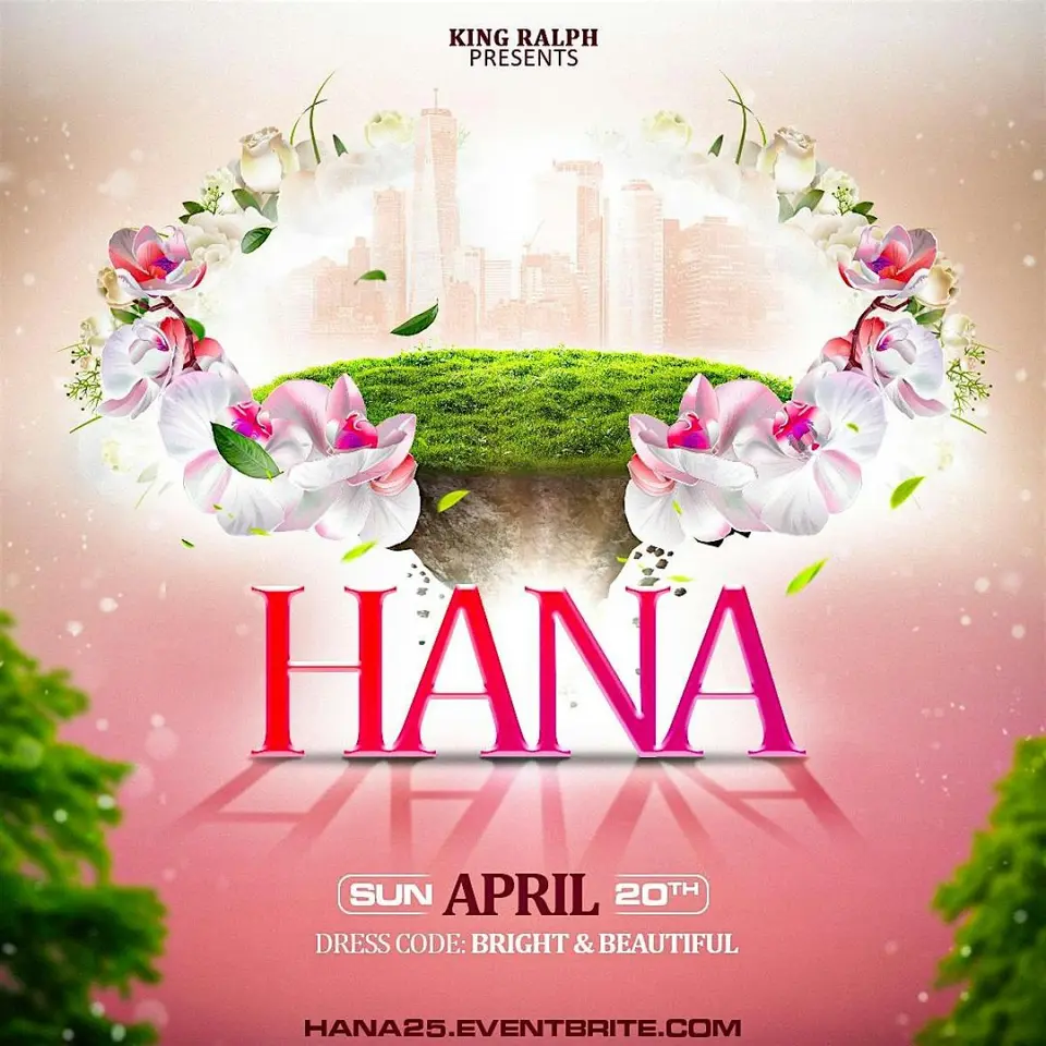HANA : Kickoff the Summer flyer or graphic.