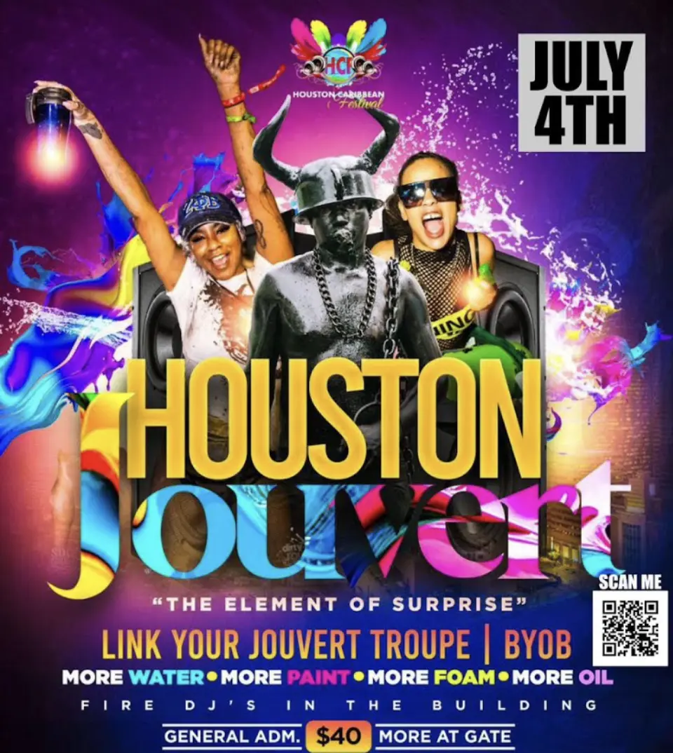 Houston Carnival flyer or graphic.