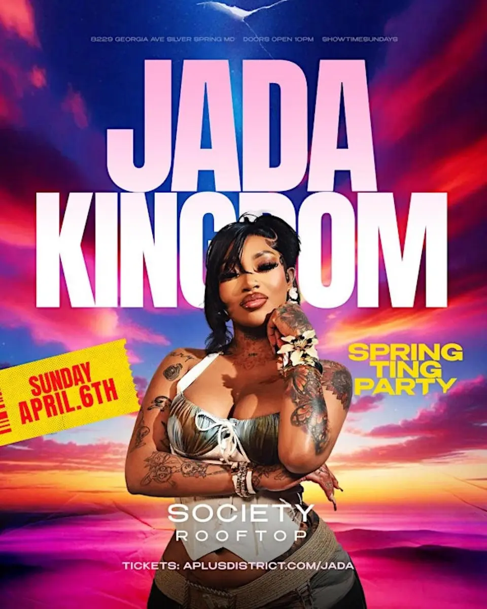 Jada Kingdom + Friends  flyer or graphic.